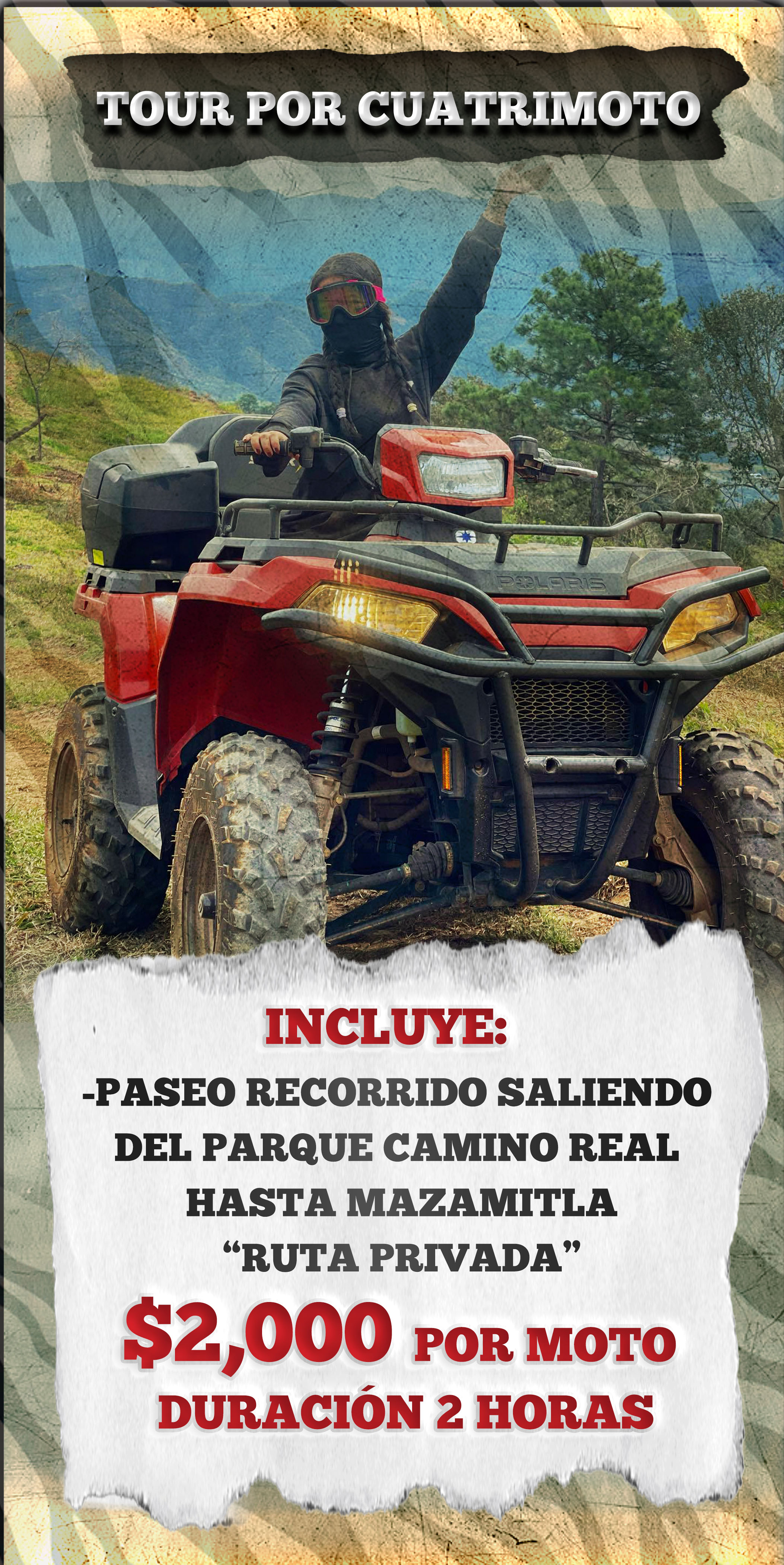TOUR POR CUATRIMOTO