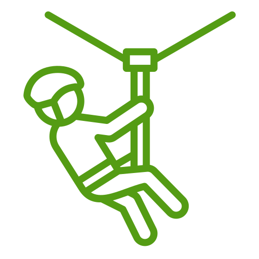 600-foot Zip line